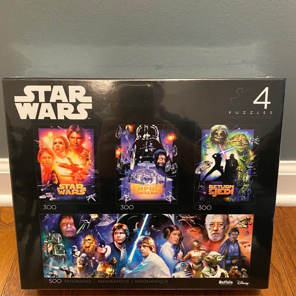 Star Wars Collector's Edition 4-in-1 Jigsaw Puzzle